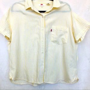 Levi’s Button Up Short-Sleeved Shirt